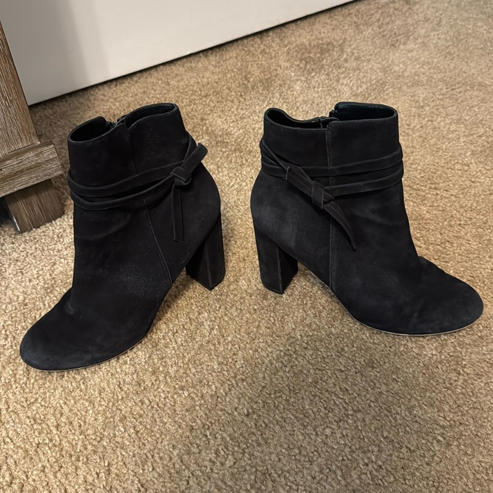 Sole Society Black Booties